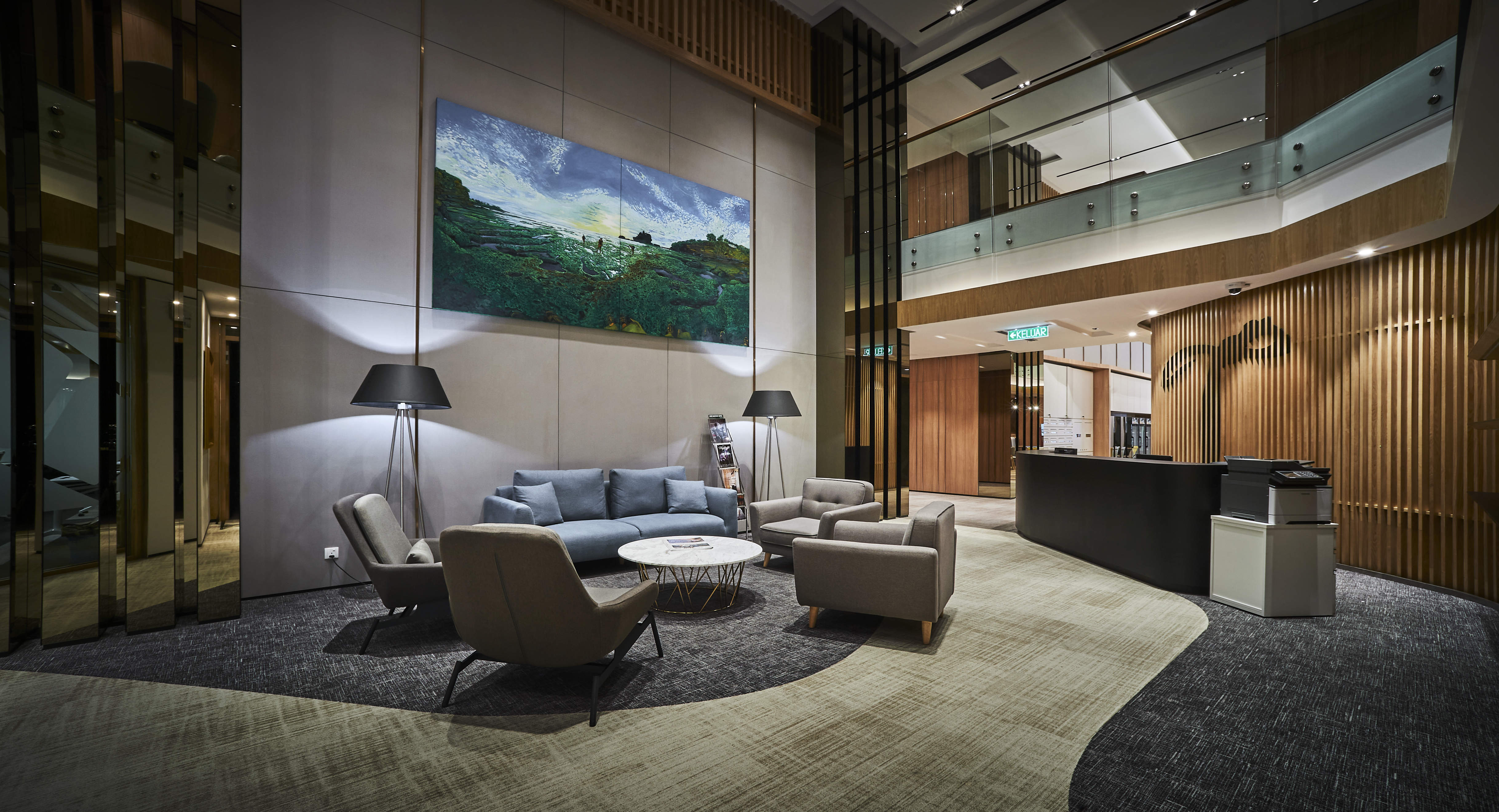 Tropicana Gardens Office Tower’s zen garden aesthetics have drawn accolades for excellence in interior design providing a conducive working environment for Tropicana employees.jpg